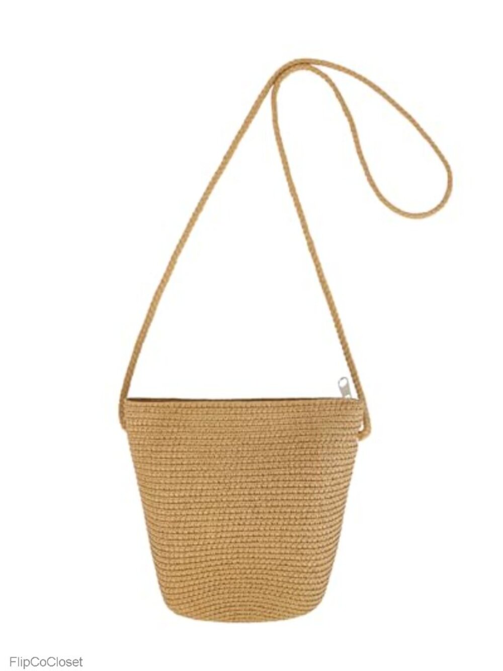 Straw Crossbody Bag Summer Beach Mini Shoulder Purse Woven